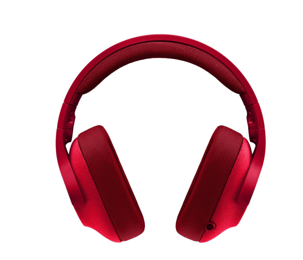 Logitech G433 Czerwone - 368360 - zdjęcie 3
